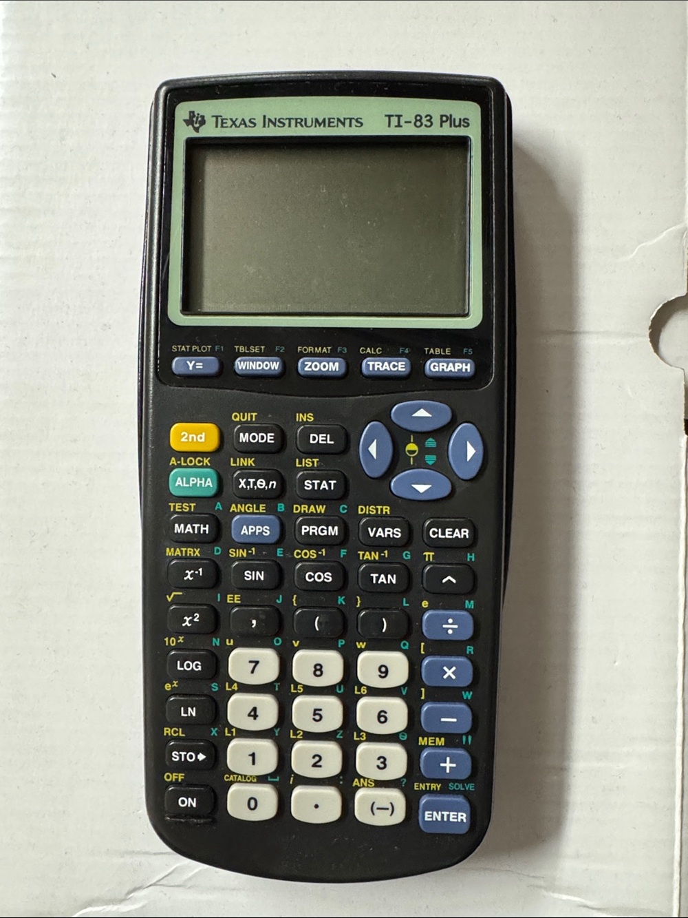 Texas Instruments TI-83 Plus Calculator - Black